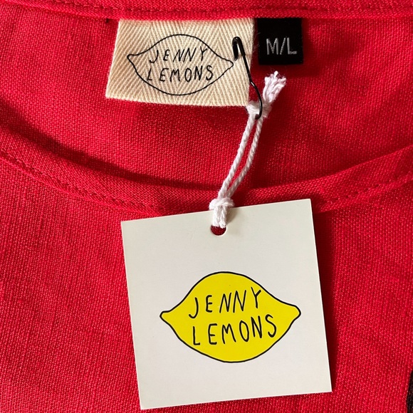 Jenny Lemons Linen Box Top - NWT - Picture 9 of 10